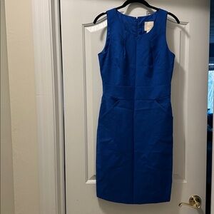 J. Crew Classic Blue, Pencil Dress